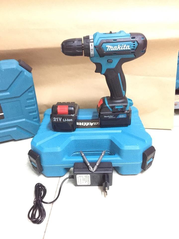 Máy Khoan Pin Makita + Tặng kèm 2 Mũi Bắt vít