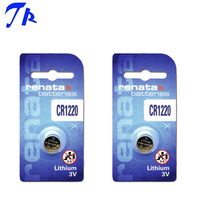 2 viên pin renata cr1220 lithium 3v pin điều khiển remote
