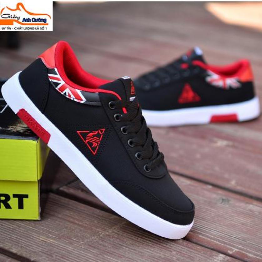 Giày sneaker nam thể thao có hộp - Giày thể thao nam- Giày nam đẹp 2019- có size to -Anh Cường shoes TGT giá rẻ