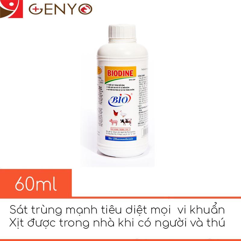 Thuốc sát trùng trang trại loại mạnh - tiêu diệt vi khuẩn virus - Bio Dine