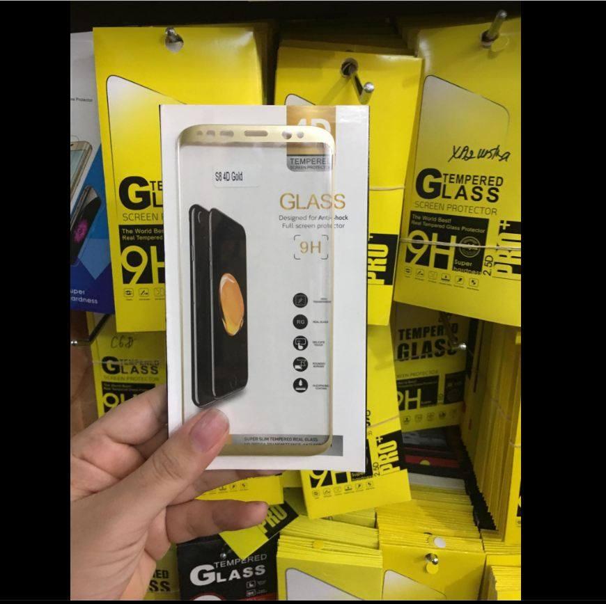 Kính cường lực Full màn 4D cho Samsung Galaxy S8