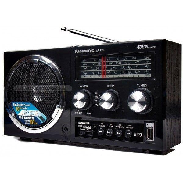 ĐÀI RADIO FM USB PANASONIC RF-800U (mp3)