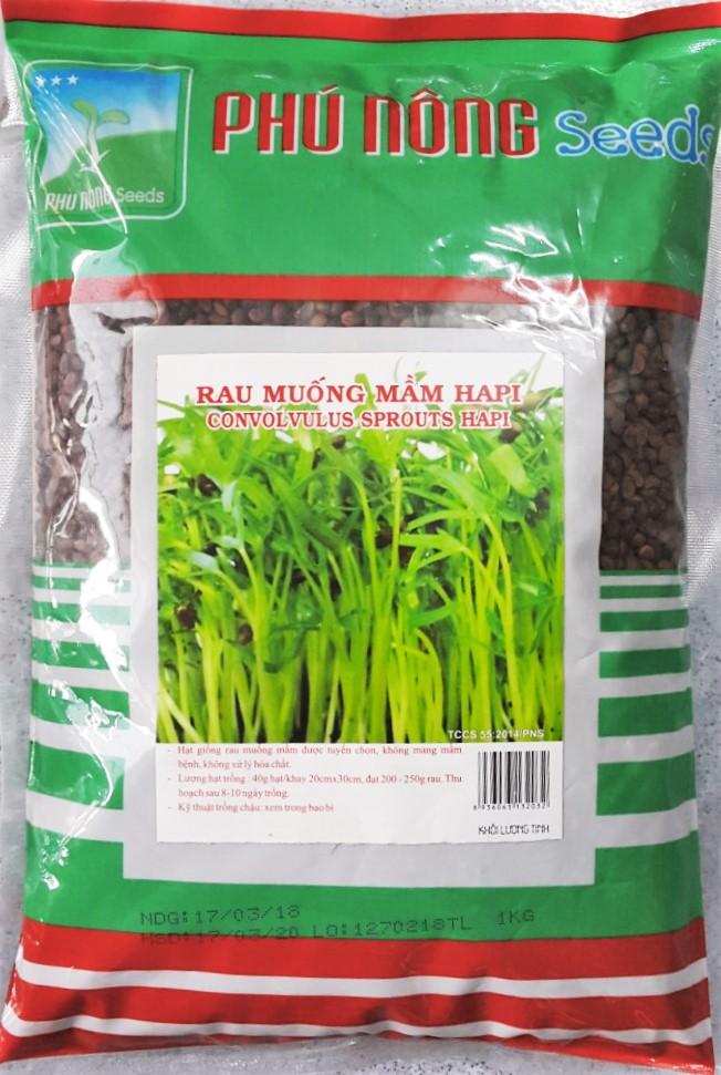 [HCM]Hạt giống rau muống mầm Phú Nông - KTL 1kg .