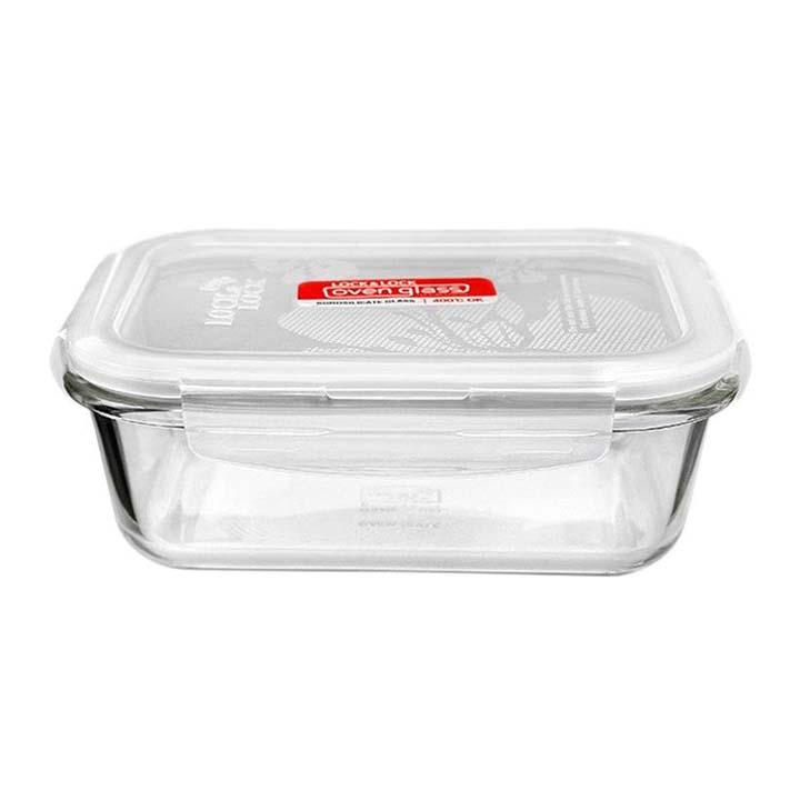 Hộp Thủy Tinh Lock&Lock 630ml hình chữ nhật