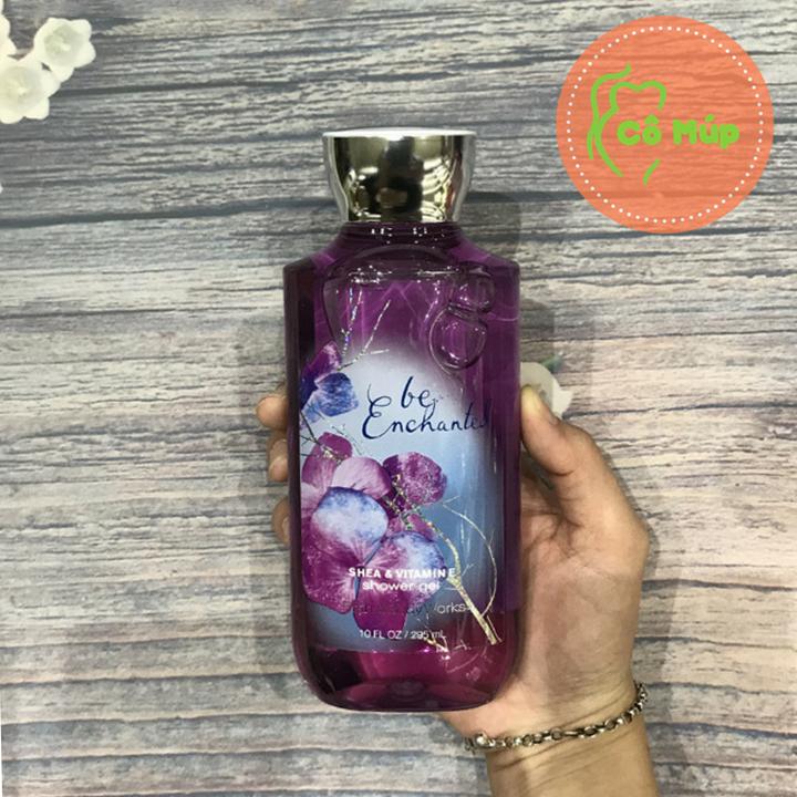 Sữa tắm be enchanted bath and body works shower gel - hàng xách tay từ mỹ - hương trái cây