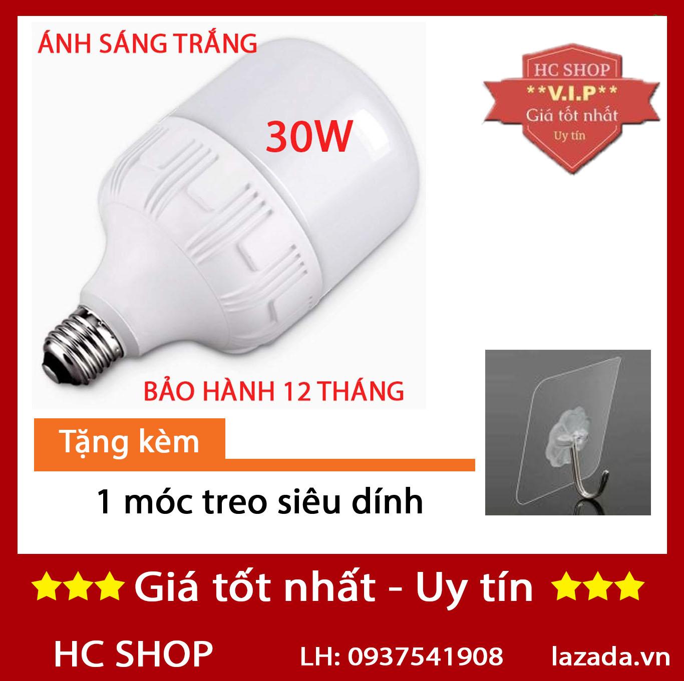 - bóng đèn led trụ 30w toatat siêu sáng
