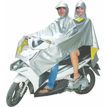 Áo mưa 2 đầu chất liệu 2 da