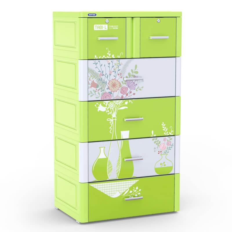 [HCM]Tủ nhựa Duy Tân TABI-L 5 tầng Xanh Lá 2019-GIAO NHANH 2H LIÊN HỆ SHOP