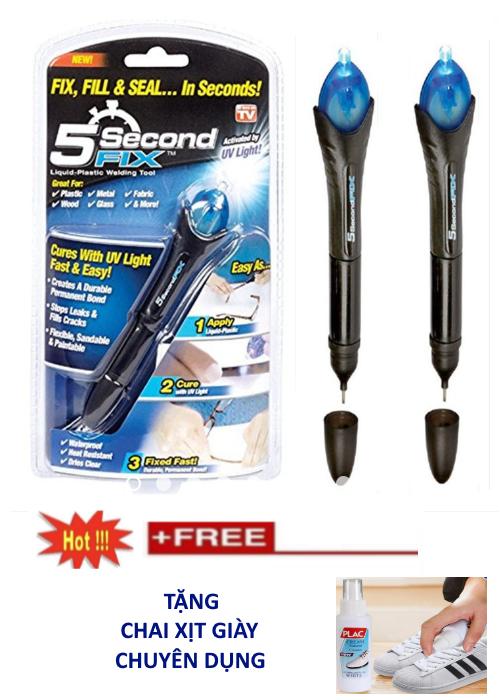 Keo dán đa năng 5 second ttp-99 + tặng chai tẩy trắng giày plac chuyên dụng