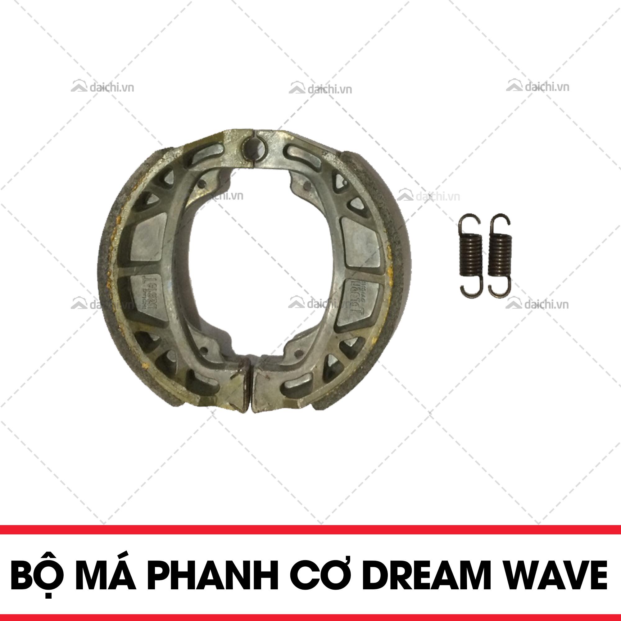 Bộ má phanh cơ dream việt chính hãng