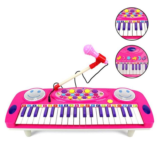 Đàn organ điện tử kèm micro cho bé