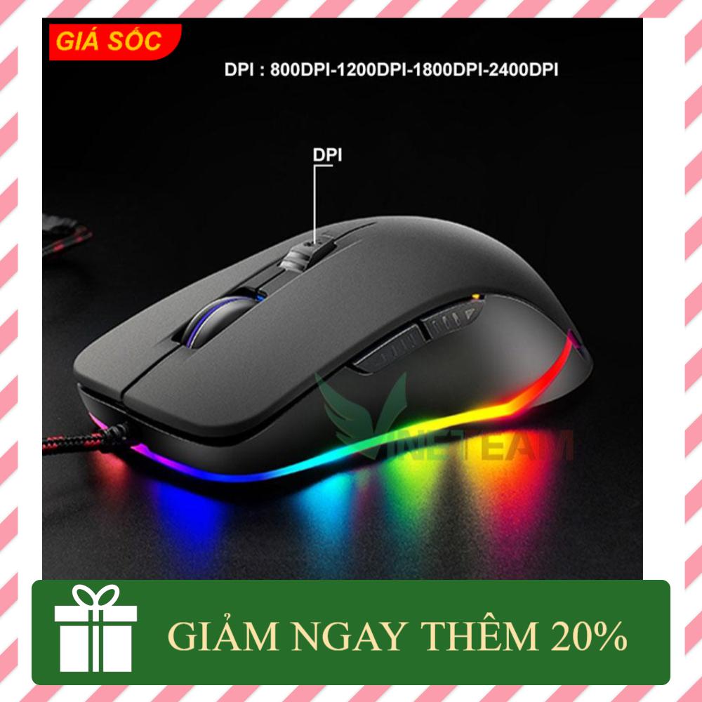 Chuột wrangler cơ internet free wolf v6 macro độ nét top ebay aliexpress wish
