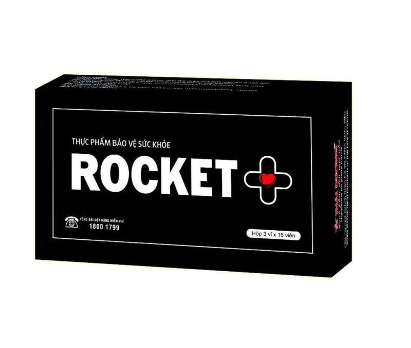 Viên Uống Rocket+ cải thiện sinh lý nam hộp 45 viên