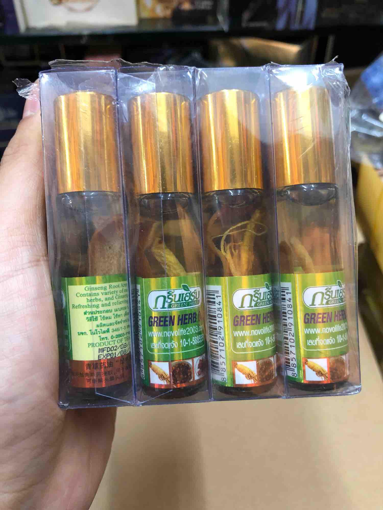 Dầu thảo dược Ginseng