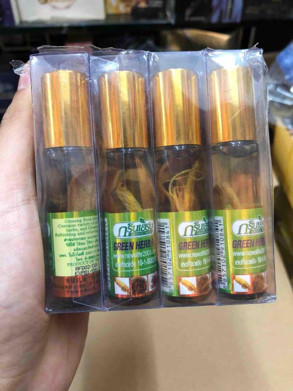 Dầu thảo dược Ginseng ( 1lóc 12 chai ) tốt nhất