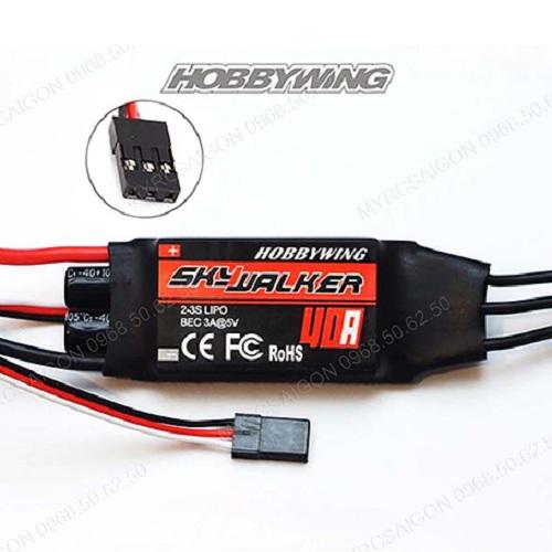 Esc hobbywing skywalker 2-3s 40a cao cấp chuyên dùng cho motor không chổi than