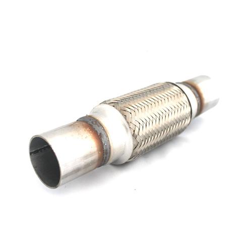 [HCM]Ống ruột gà ô tô phi 51 4 lớp 2 lớp lưới inox (loại ngắn) cho xe du lịch