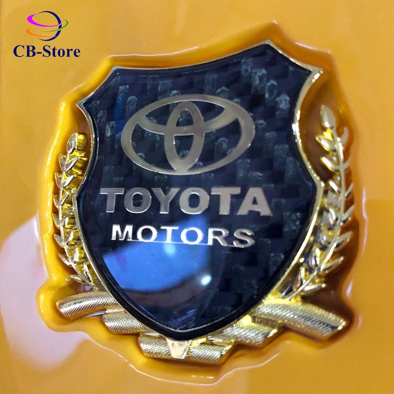 Huy hiệu bông lúa trang trí dành cho ô tô Toyota