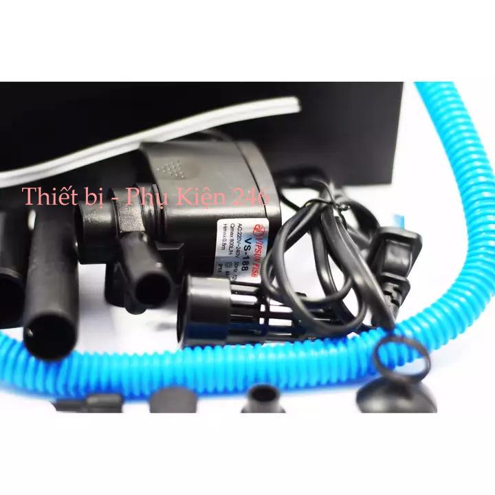 Máy bơm hồ cá VS188 (trang bị đầy đủ máy bơm, hộp lọc)