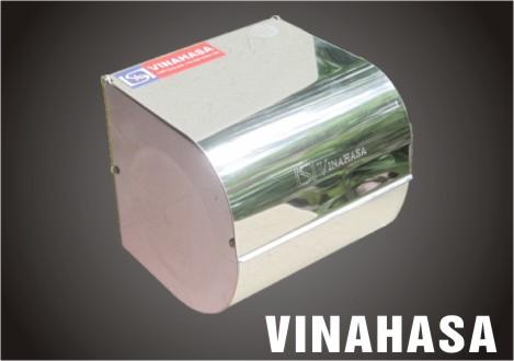 Hộp để giấy vệ sinh inox kín Vinahasa LG 04