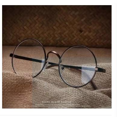 [HCM]Kính nobita gọng tròn dễ thương HK ( ĐEN)