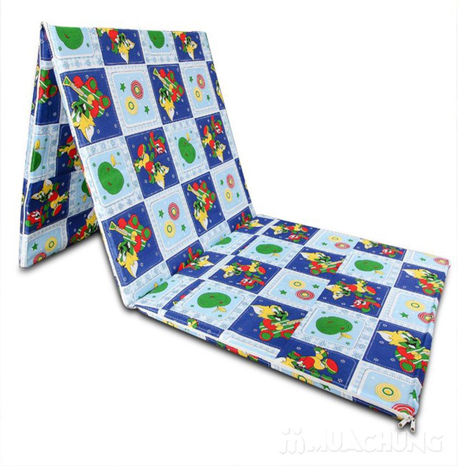Nệm Pe Gấp 3 1m2x2mx3cm Nệm Mỏng BH 5 Năm ( Giao Màu Ngẫu Nhiên )