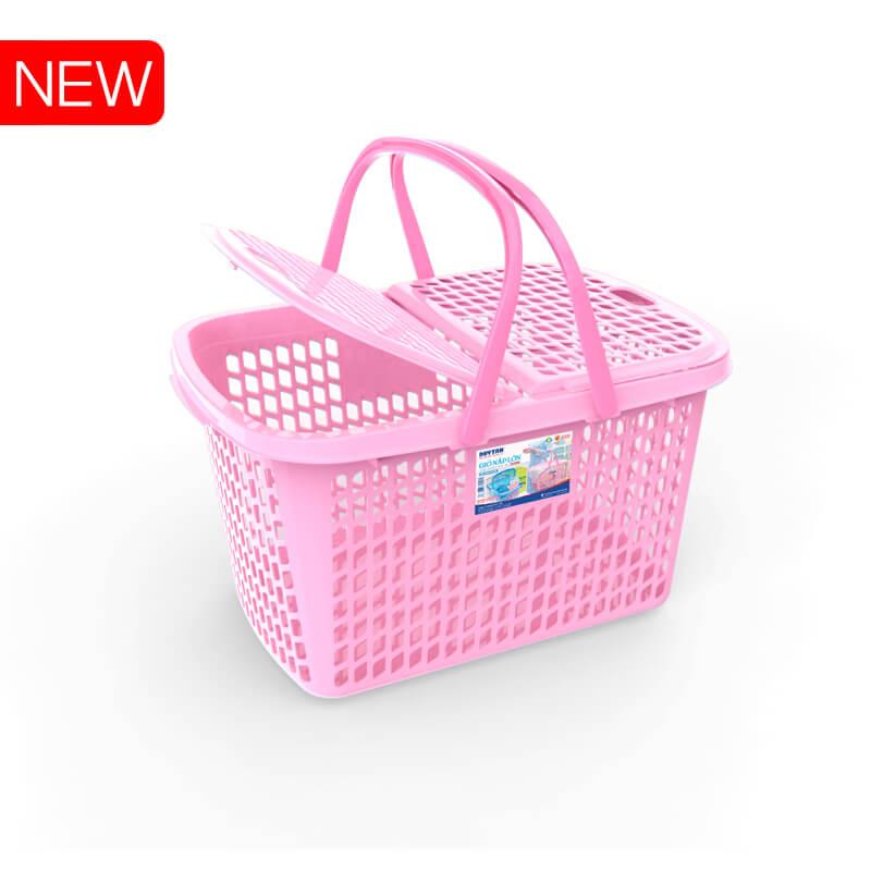 Giỏ đựng đồ chuẩn bị đi sinh có nắp Duy Tân - Màu sắc ngẫu nhên