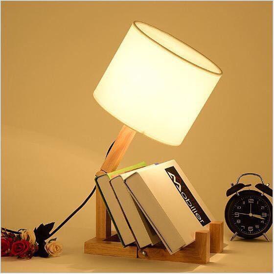 Đèn ngủ để bàn HUMAN thiết kế độc đáo - Tặng kèm bóng LED ngủ cao cấp