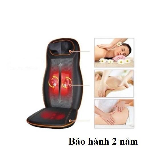 Đệm mát xa lưng cổ, massage toàn thân PH-958 (Đen) (Hàn Quốc)(dùng ở nhà và trên oto)