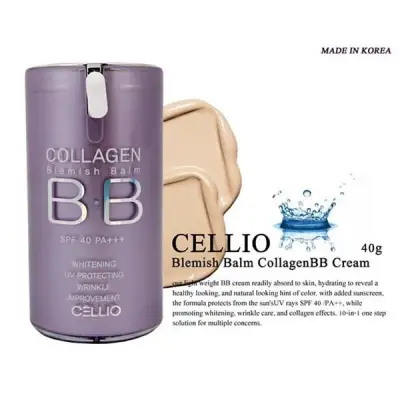 Kem nền Cellio Collagen Blemish Balm BB SPF 40 PA+++
