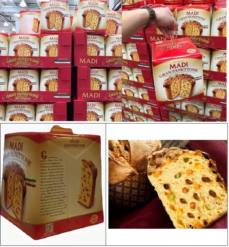 Bánh mì truyền thống Ý The Original Madi Gran Panettone 1kg