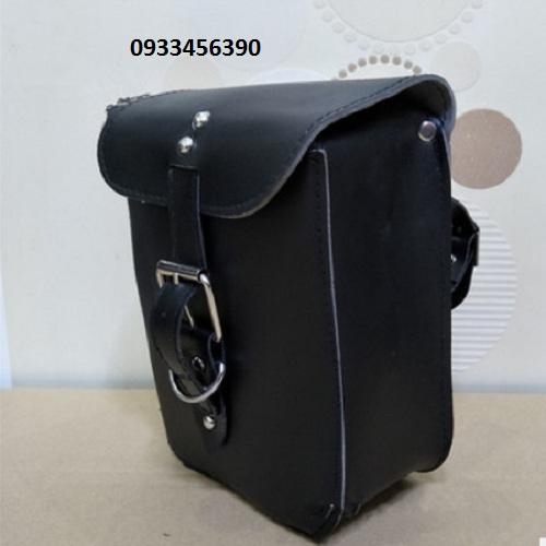 Túi vải da treo xe máy, motor