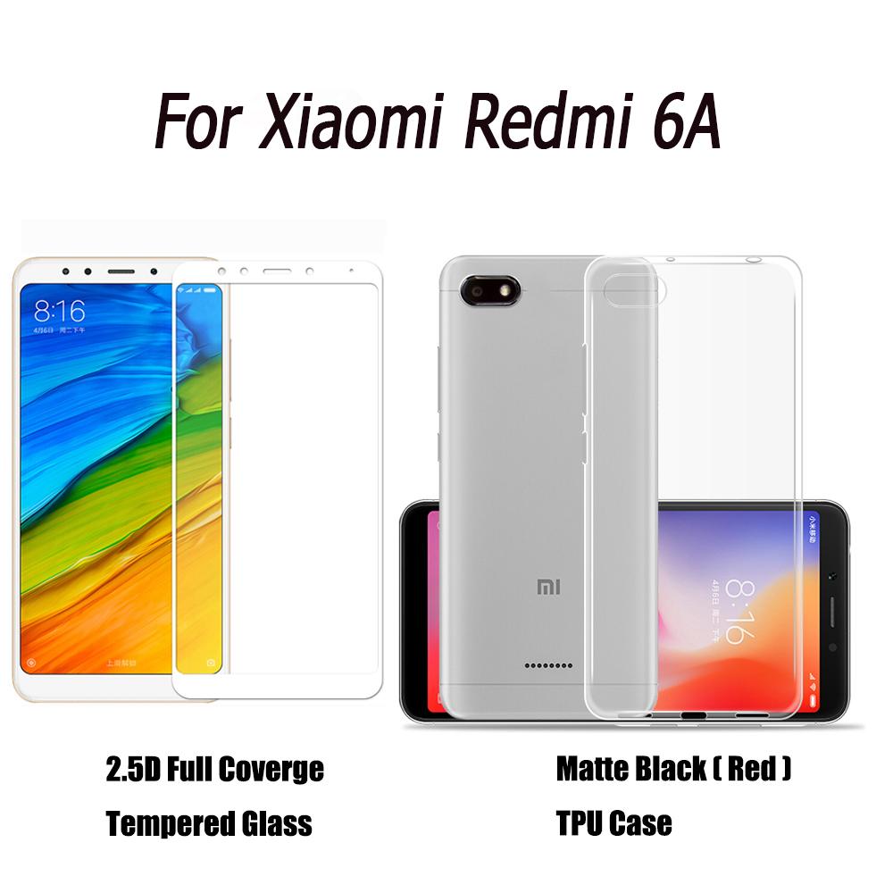 Ốp lưng dẻo trong cao cấp Xiaomi Redmi 6A, Tặng kính cường lực