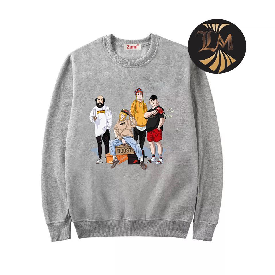 [HCM]Áo Sweater Thu Đông Nam Nữ  TÂY DU KÝ Hot Trend Big Size  100KG Hot CAO CẤP - SWHT000057