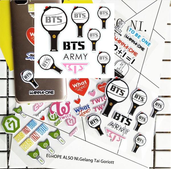 Têp STICKER dán nổi BTS