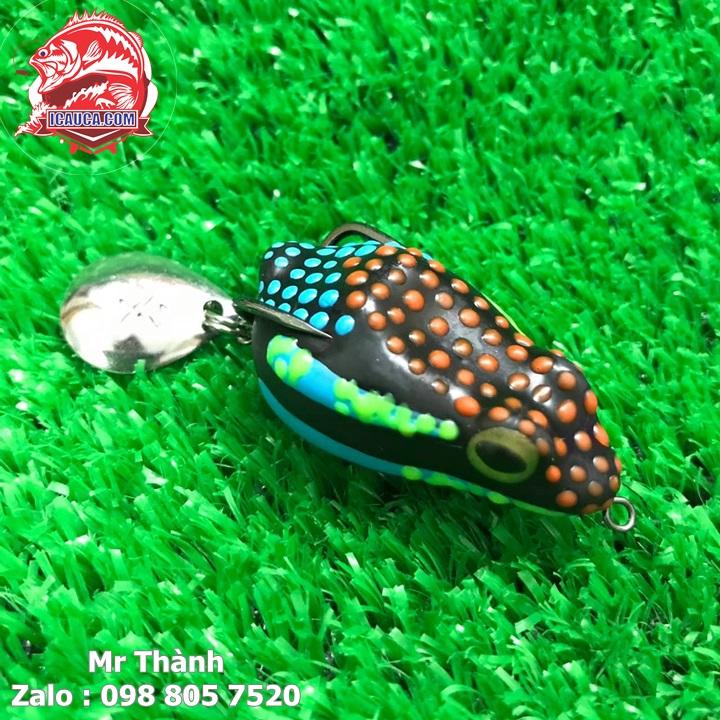 Poison Frog mồi nhai mềm cao su câu lure cá lóc bằng mồi giả Thái Lan