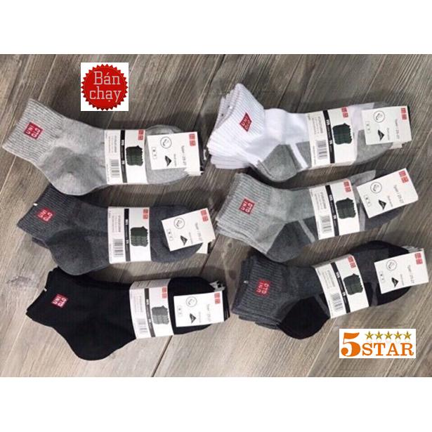 Bộ 5 đôi tất vớ nam cổ dài uni - nhật bản