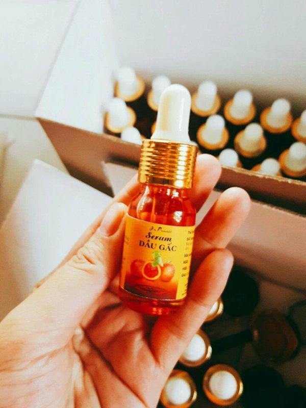 Serum gấc trị thâm môi, thâm mụn, nám, tàn nhang+ tặng 1 hũ son dưỡng