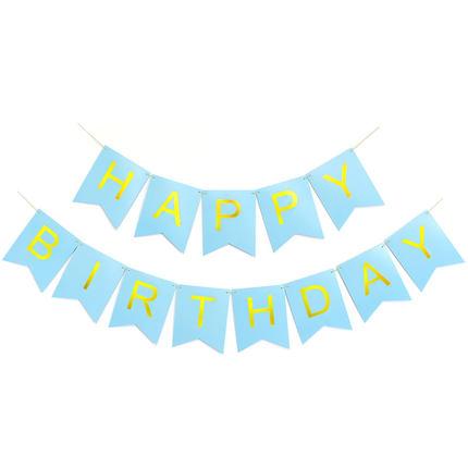 Dây chữ happy birthday giấy