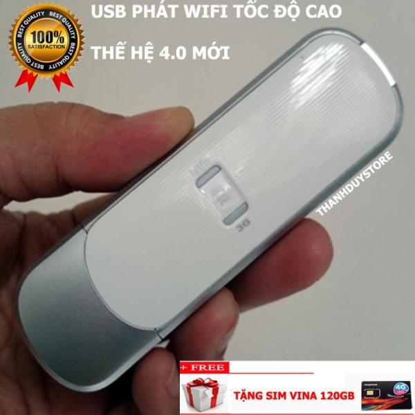 Bảng giá Bộ USB 3G 4G Phát WIFI Trên Xe Ô Tô Từ 4 đến 16 Ghế ngồi 21.6Mbps ZTE MF70 (Trắng) - Tặng Sim 4G Vina 120GB Phong Vũ