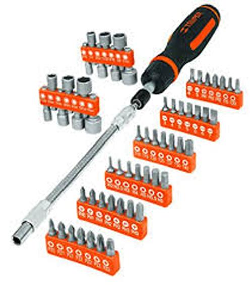 Bộ vít 42 chi tiết và 14 đầu tuýp truper - jdm-58