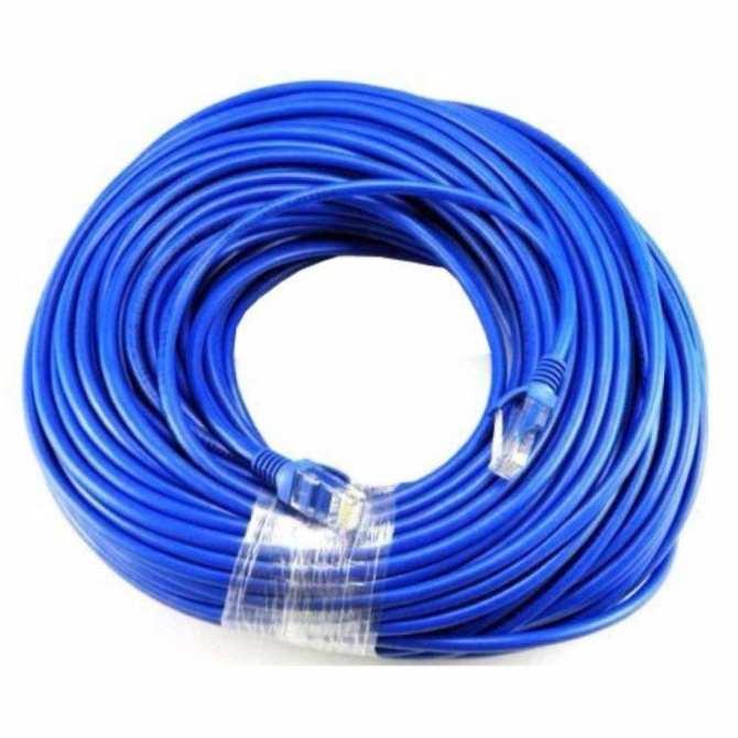 Dây cáp mạng internet/ mạng lan k&h 2 đầu bấm sẵn 60m loại tốt