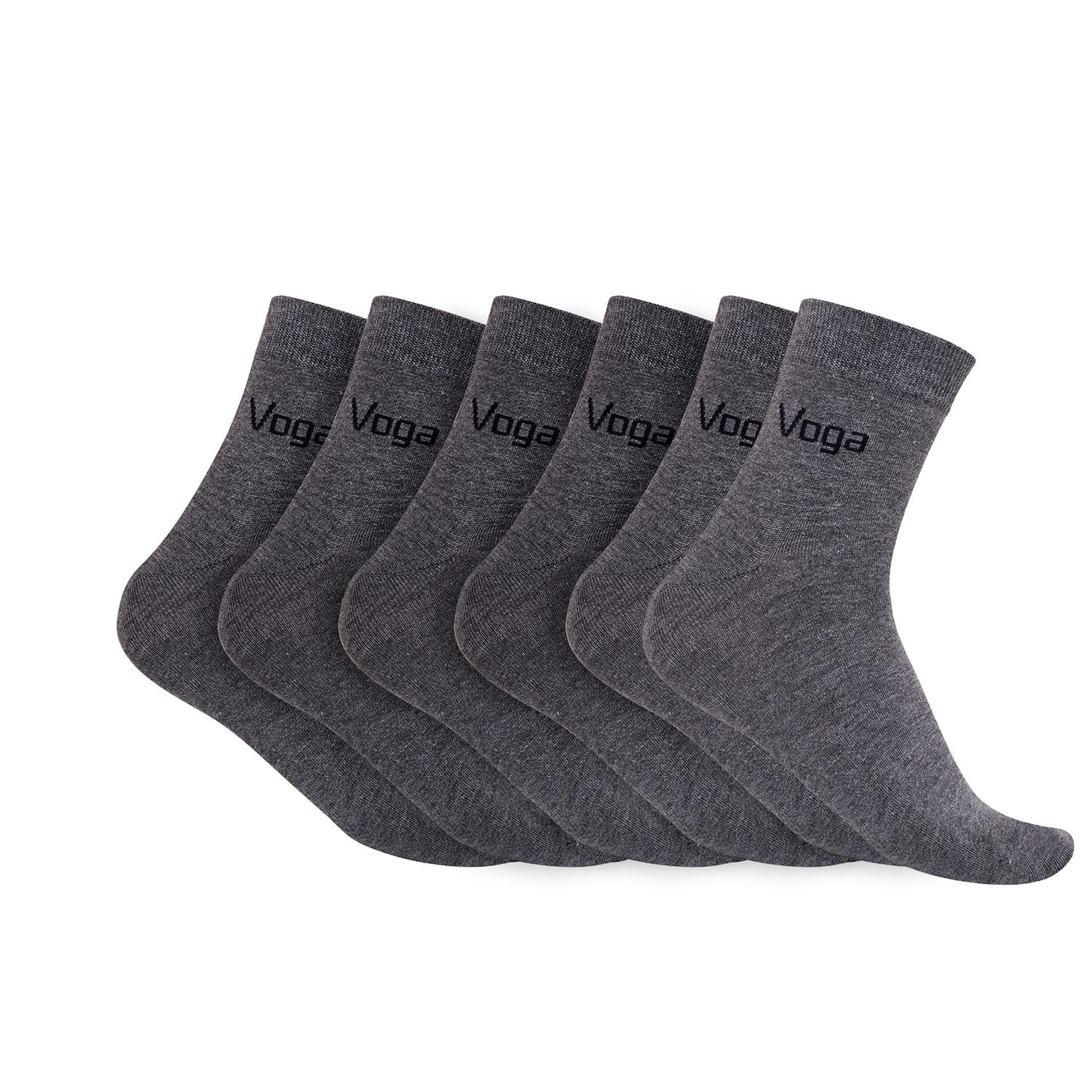 Set 3 Đôi Tất Vớ Nam Cao Cấp Voga Cổ Cao Sợi Cotton Thoáng Mát, Hút Ẩm, Khử Mùi