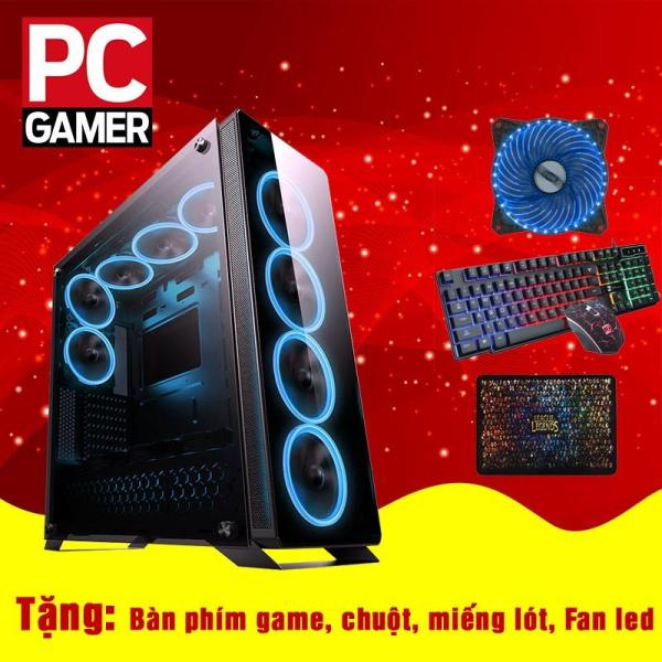Thùng PC Chiến Game Siêu Khủng (Core I7 4770, Ram 16GB, SSD 240GB, HDD 3TB, VGA GTX1050 2GB ) KH24GMC745 + Quà Tặng