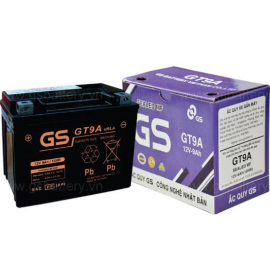 Binh acquy xe may gs gt9a