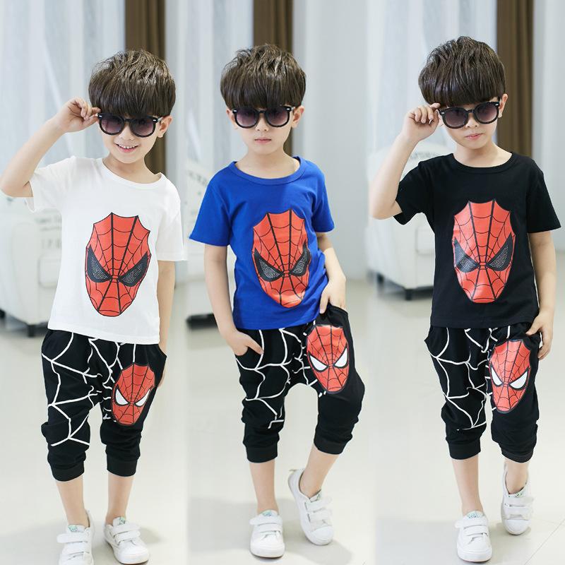 Bộ quần áo Spiderman cho bé trai