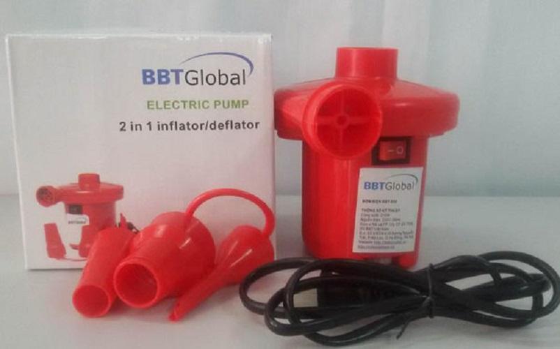 Bơm điện bbt global 210w bbt838 cho phao bơi, bể phao