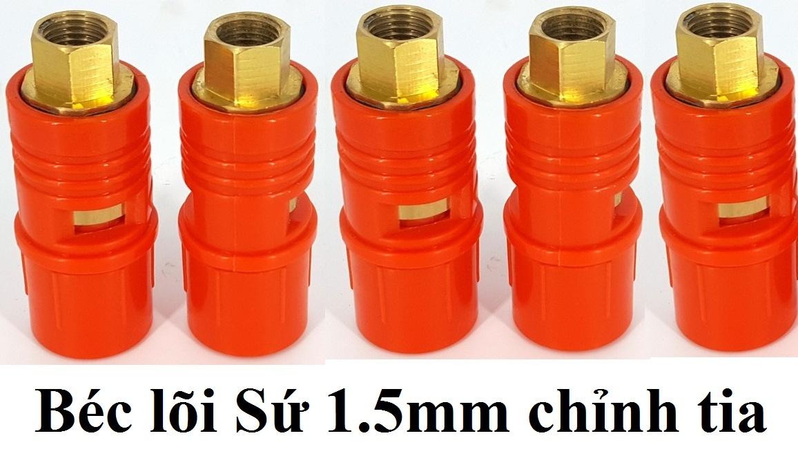 Bộ 5 béc rửa xe cao áp chỉnh tia lõi sứ 1.5mm