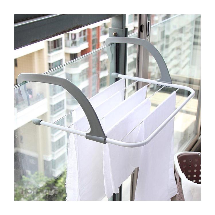 Giá phơi đồ gắn ngoài ban công, cây phơi đồ, sào đồ, giá phơi quần áo ban công, cây phơi quần áo