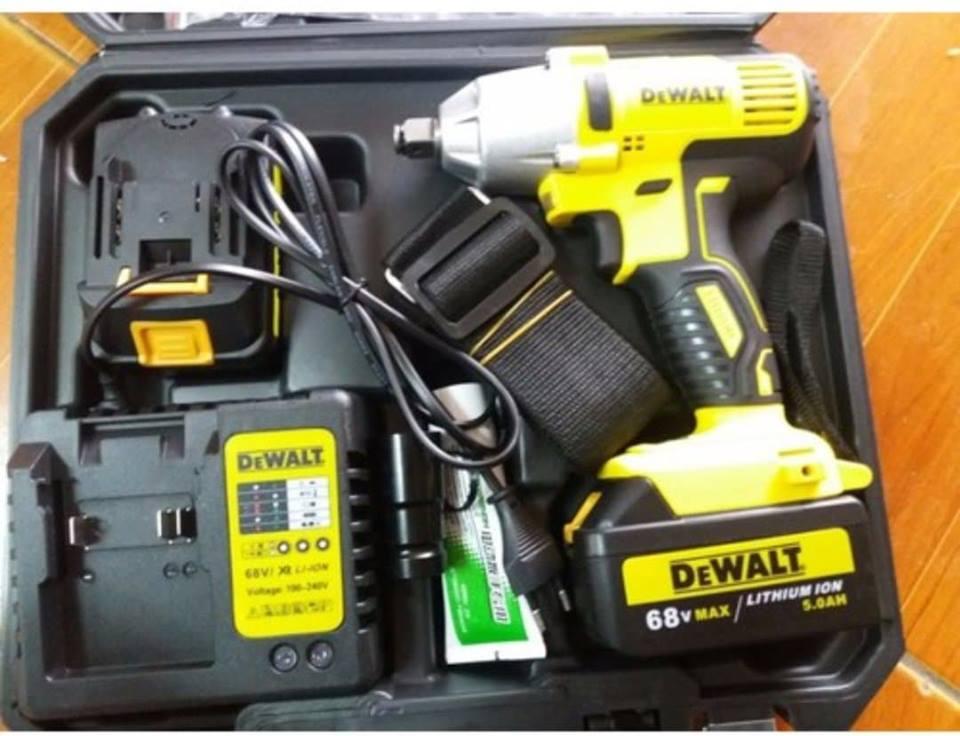 Máy mở, siết bu lông ốc vít dùng pin DeWalt